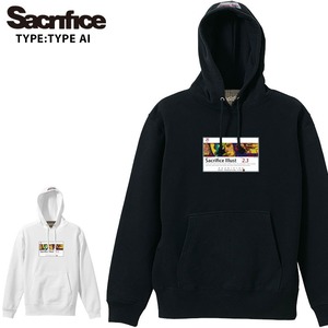 【sac-pp051】Sacrifice サクリファイス TYPE AI PARKA 大きいサイズ メンズ ユニセックス スウェット パーカー ヴィーナス グラフィック PC ソフト アプリ 長袖 M L XL 2XL 3XL 大きめ デザイン プリント かっこいい おしゃれ 人気 安い ブランド ビッグサイズ ビッグシルエット