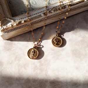 coin necklace 2type 316L ／ コイン ネックレス 2種類