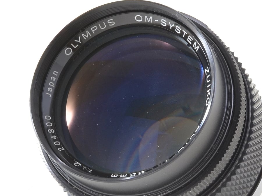 Olympus OM-SYSTEM AUTO-T 85mm f/2 後期 レンズ