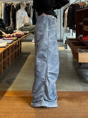 【26SS】Feng Chen Wang フェンチェンワン / ナイロンカーゴパンツ / CARGO TROUSERS IN SPRAY PAINTED NYLON