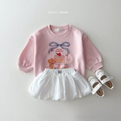 【取寄】Dailybebe ケーキトレーナー｜秋服｜韓国子供服｜26/AT