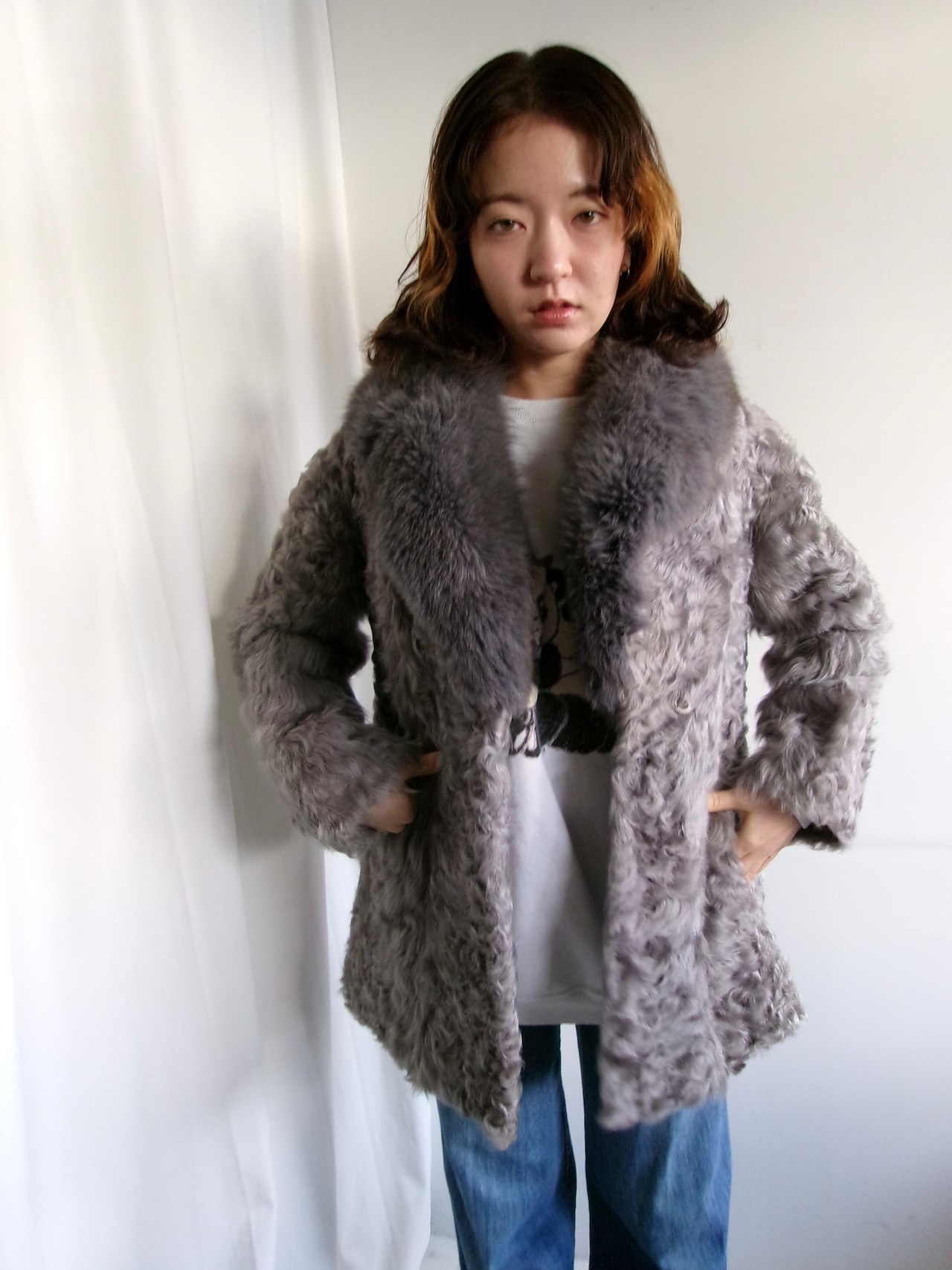 Fur coat