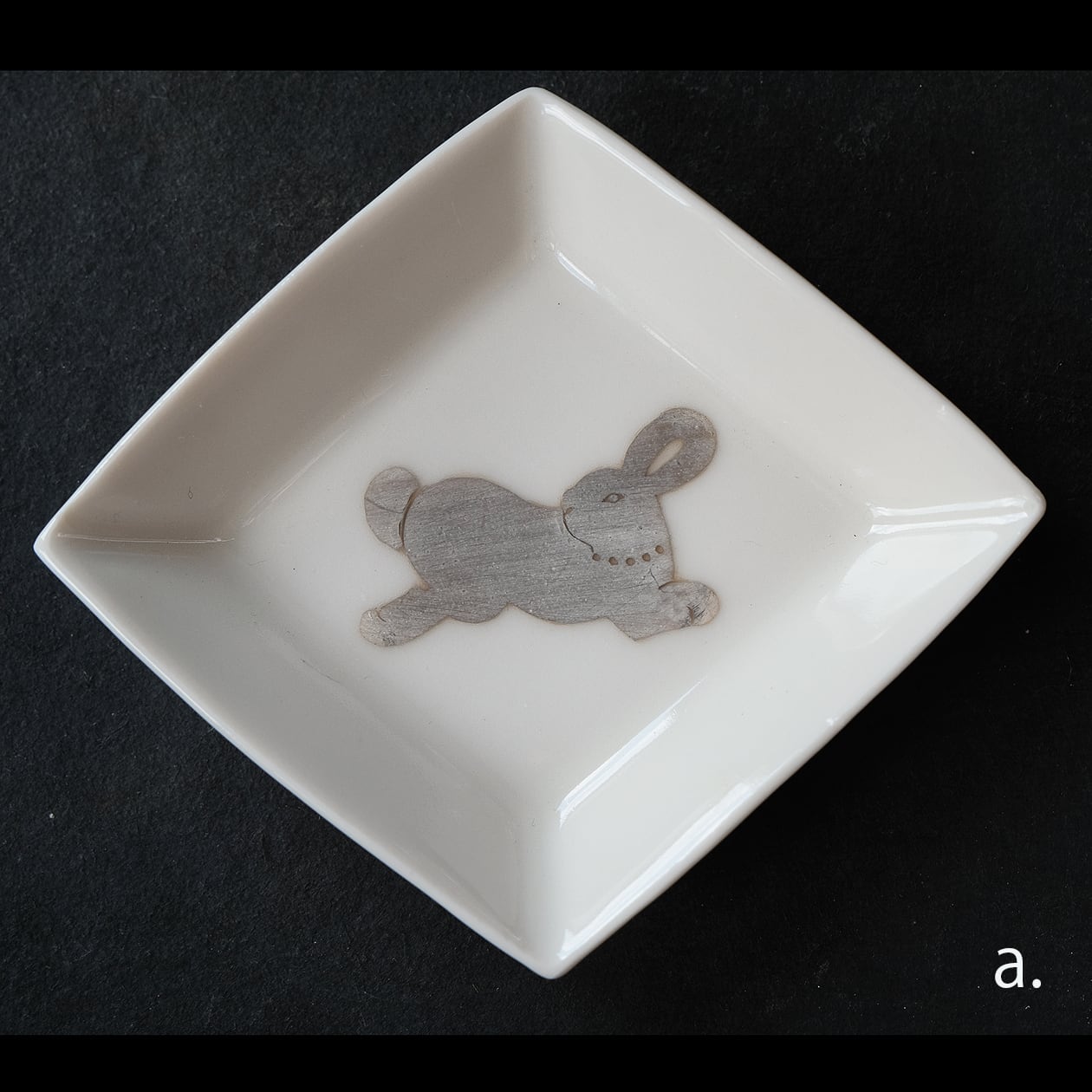 竹村聡子Satoko Takemura 銀獣マリオネットウサギ白