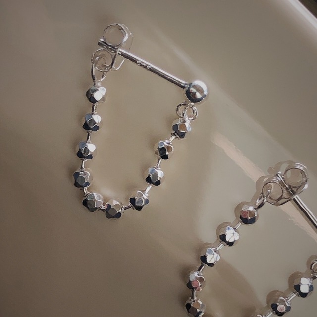 silver925 chandelier pierce
