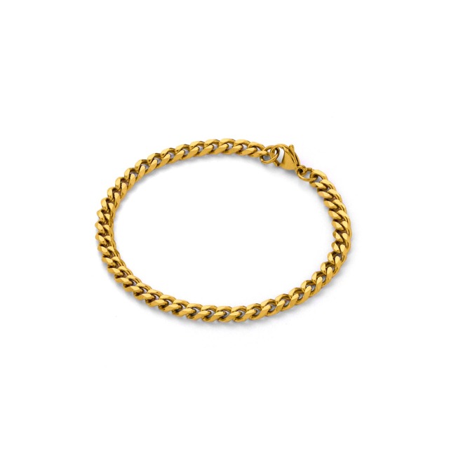 Flat link chain anklet（can0001g）