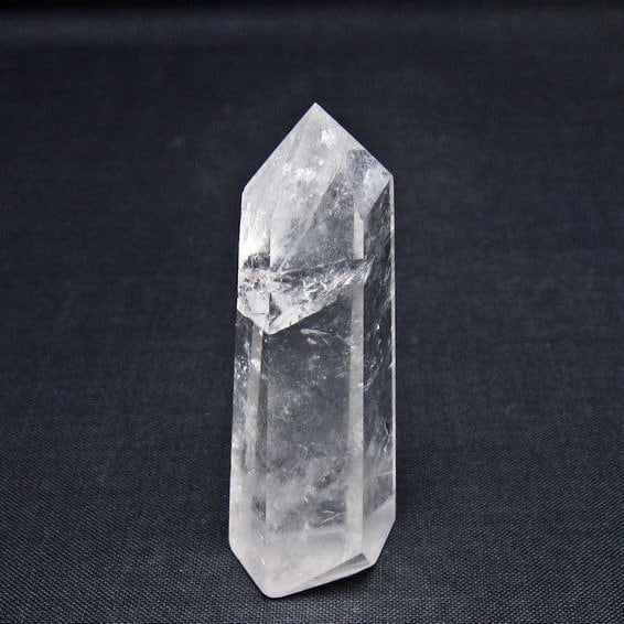水晶 六角柱 ポイント 置物 一点物 142-10981