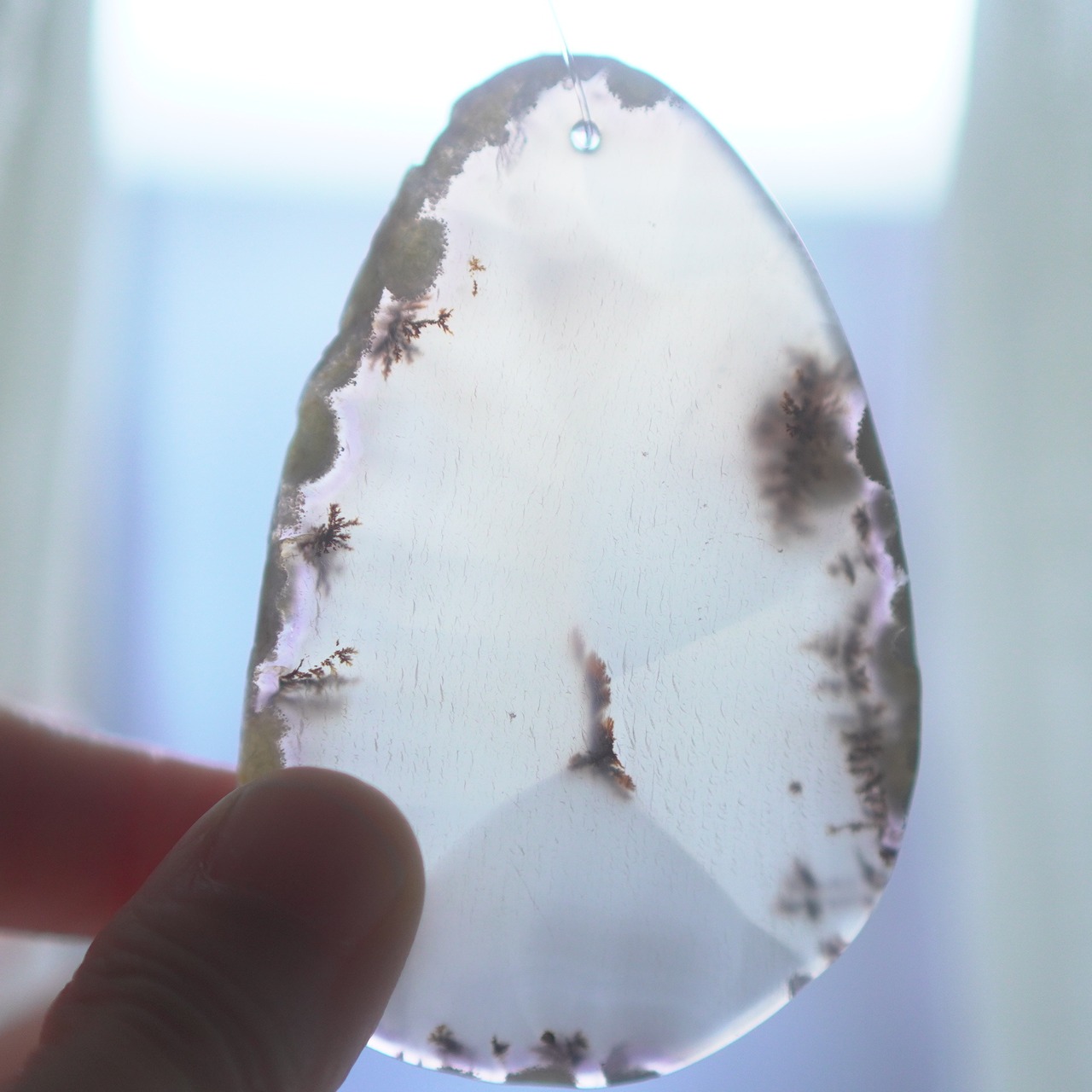 Winter Morning - アゲートヒーリングチャイム / Agate Sun Catcher Wind Chime 153