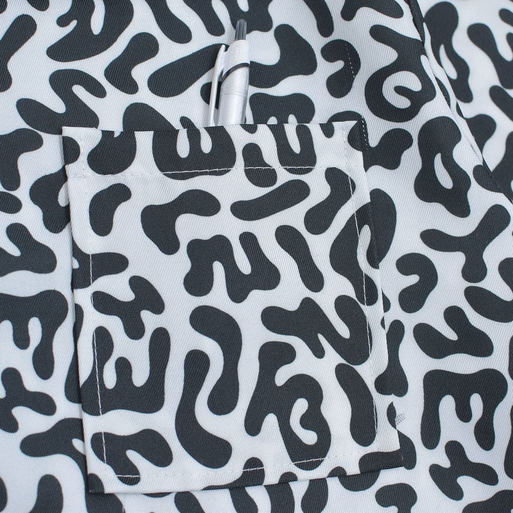 KOREAN ARMY 韓国軍 アメーバ バクテリアカモ 迷彩柄 開襟シャツ