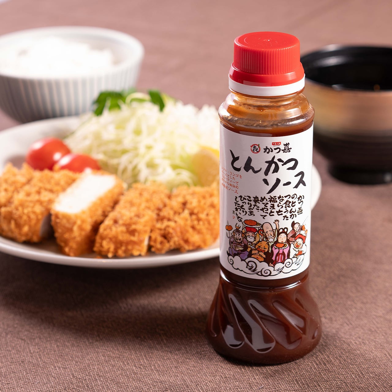 かつ喜】とんかつソース 220g | つじのフードサービス