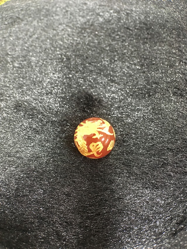 金龍（赤瑪瑙）12mm玉