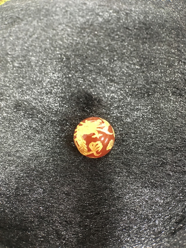 金龍（赤瑪瑙）12mm玉