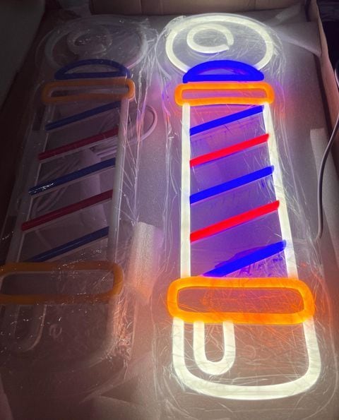 ♪商品入替のためお得です♪LEDネオンサイン サインポール 高さ45cm