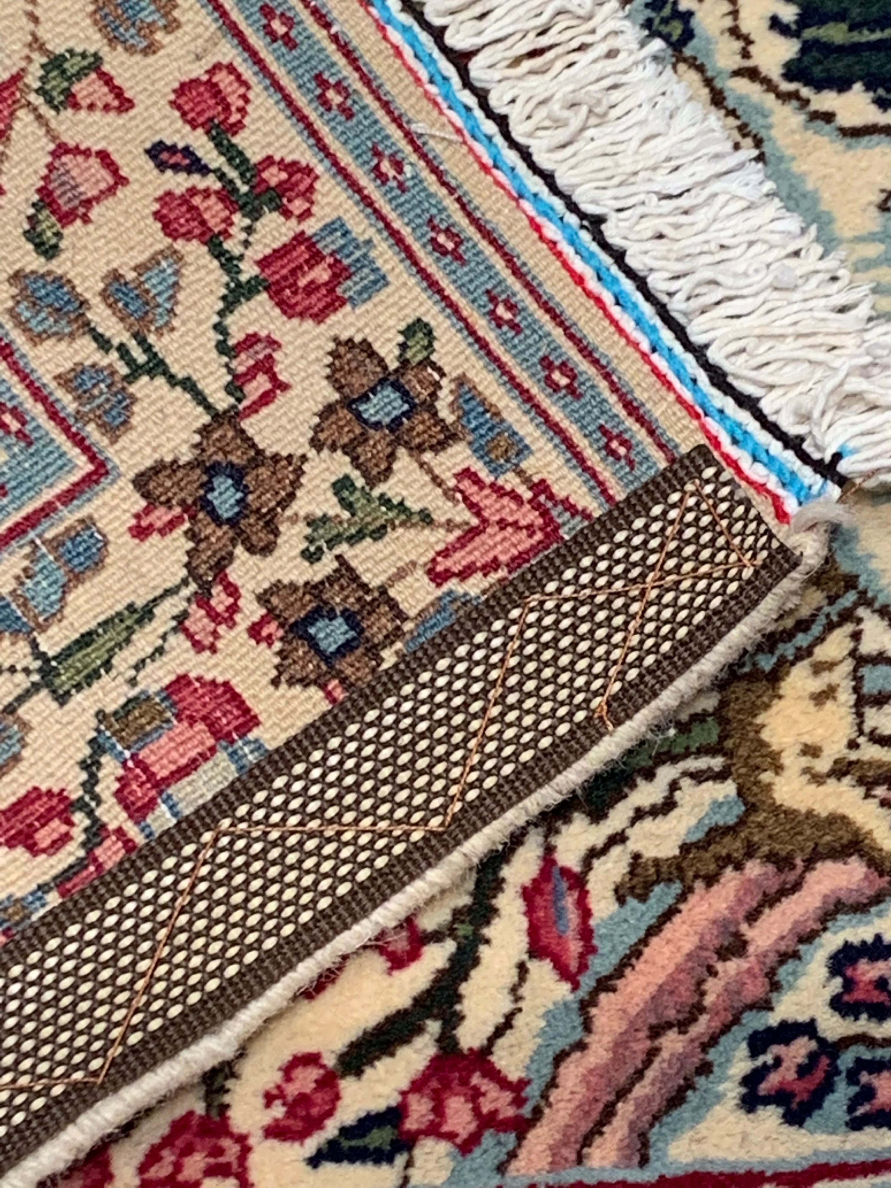 ペルシャ絨毯】ケルマン産 お玄関マットサイズ 約95×60(cm) PB610719 ...