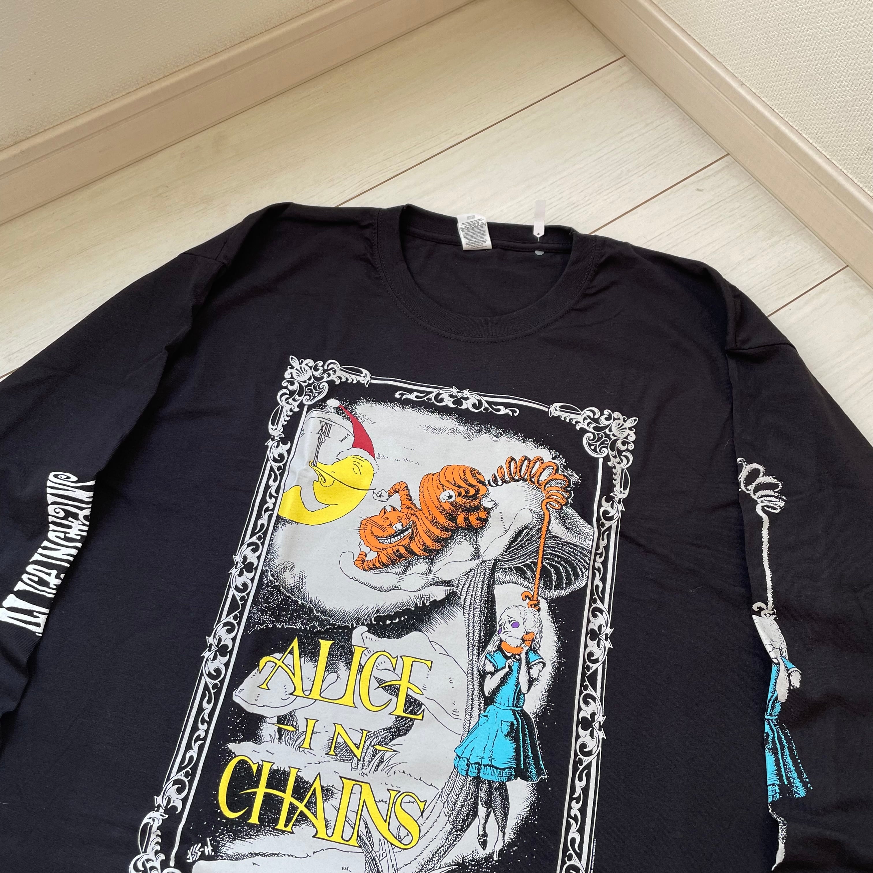 sizeXL 未使用 現行 アリスインチェインズ バンドT ロックT Tシャツ 