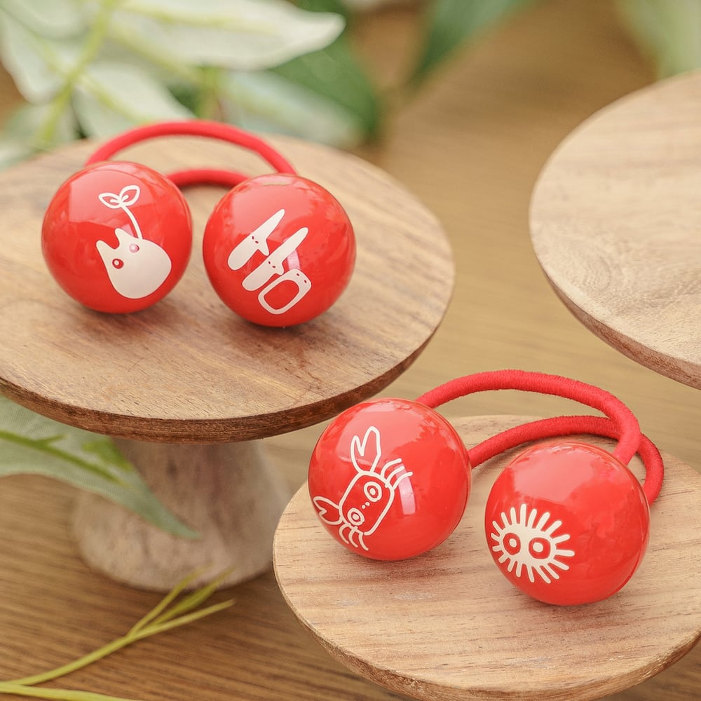 となりのトトロ メイちゃんのヘアゴム 2個セット(3481)