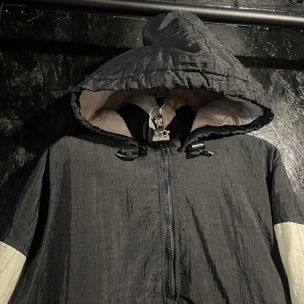 STARTER NFL RAIDERS Nylon Anorak Hoodie | 古着屋 the moon