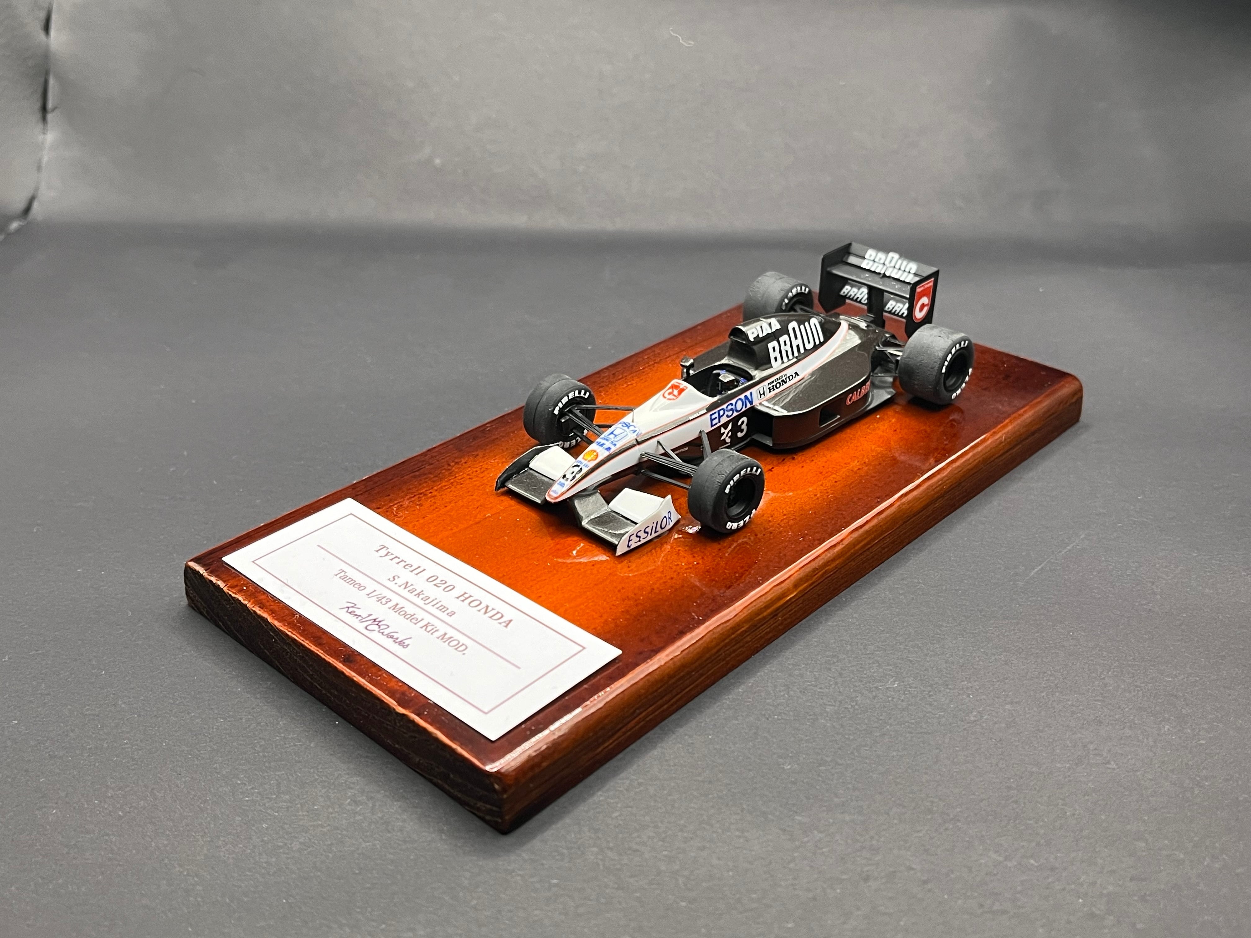 1/43 Tameo ティレル020ホンダ 中嶋悟 | Ken-1 Model Car Works