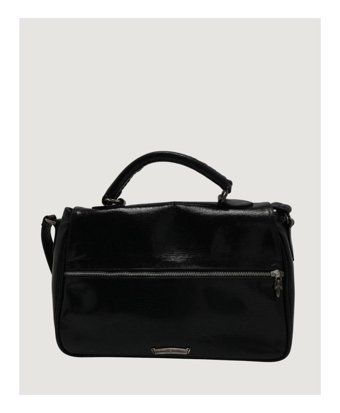 CHROME HEARTS クロムハーツ Fleur Embellished Messenger Bag
