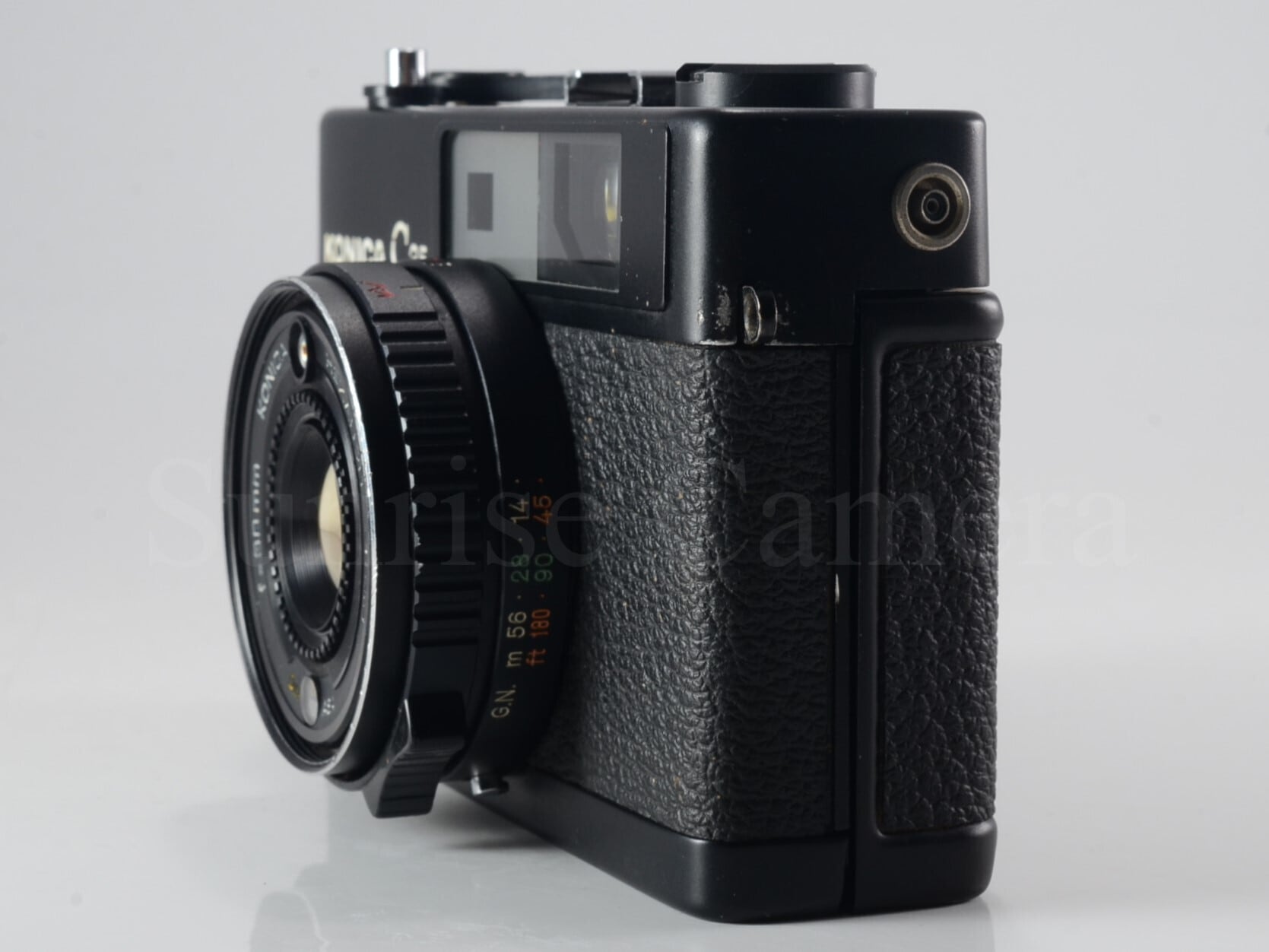 KONICA C35 ブラック / HEXANON 38mm F1.8 整備済 コニカ (60087