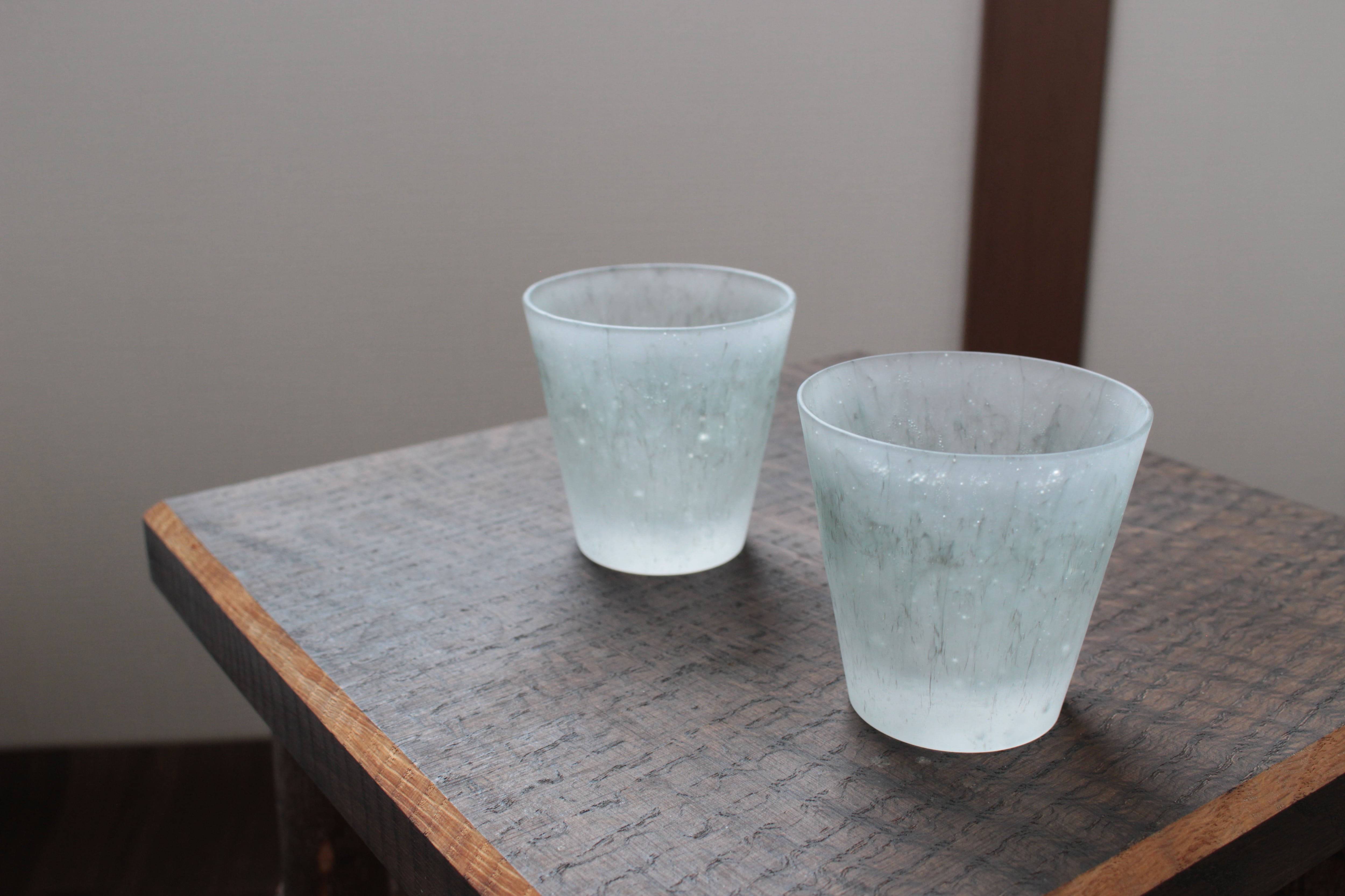 【藤村恵里】タンブラー 墨緑 A・B