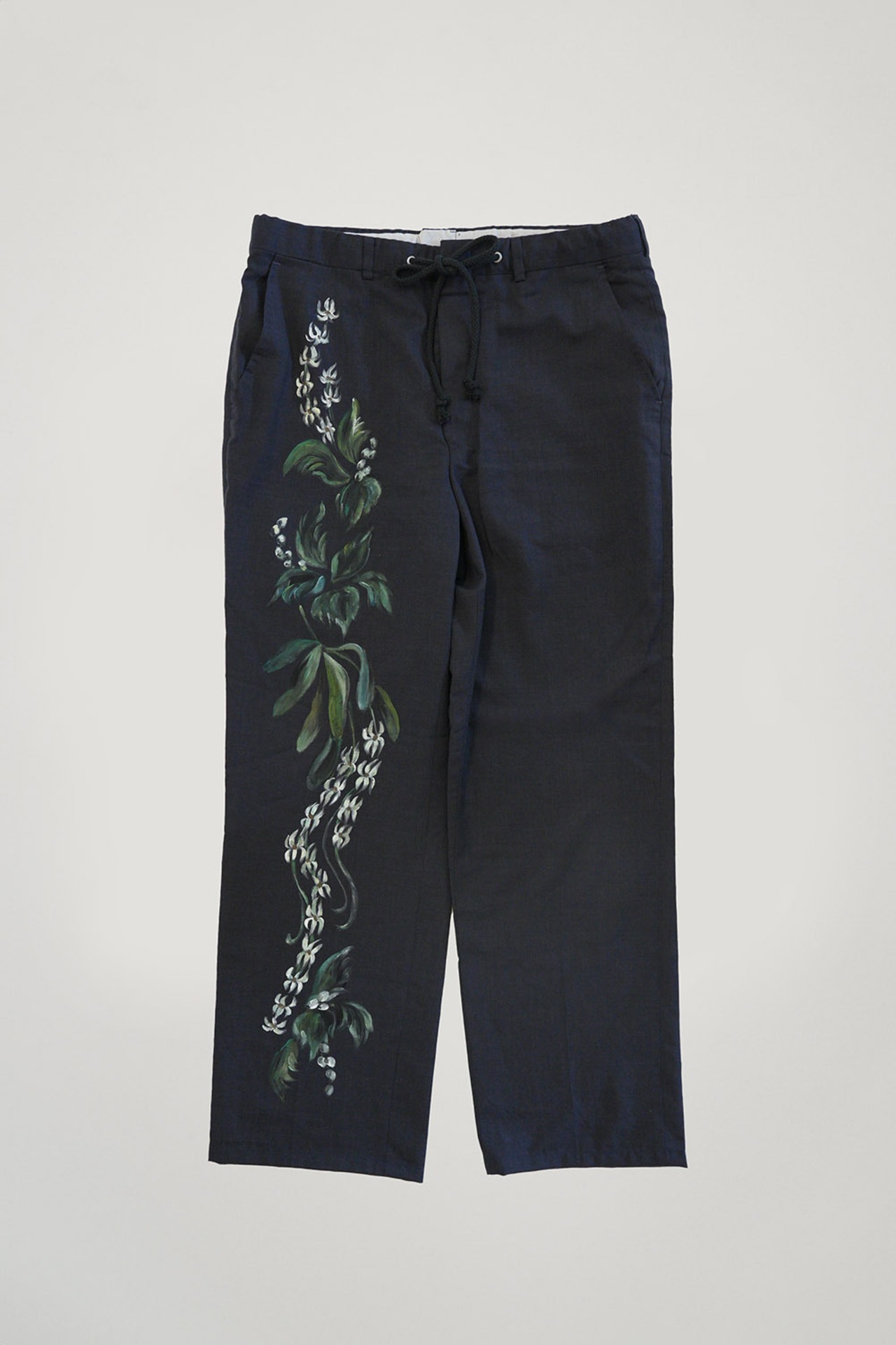 remake easy slacks pants-darkgray