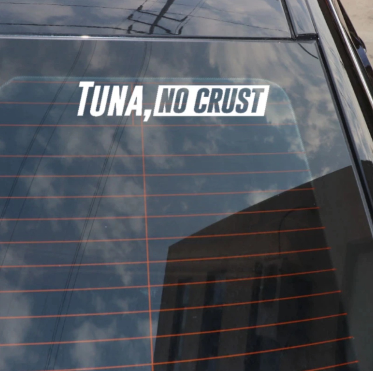 カッティングステッカー（Tuna,NoCrust #3）