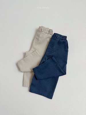 【予約】Garment Twill Pants / minirobe