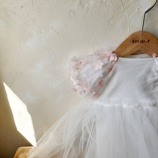 【即納】<FromJ>  Daisy flower shasha suit