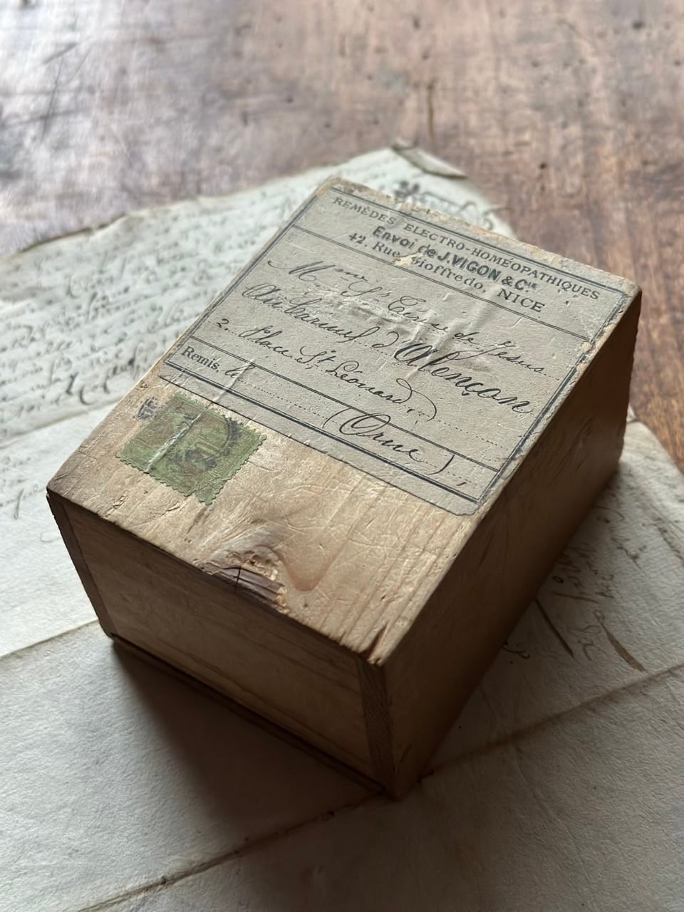 木箱 | Brocante de La Cocotte （フランスアンティーク・ドライ