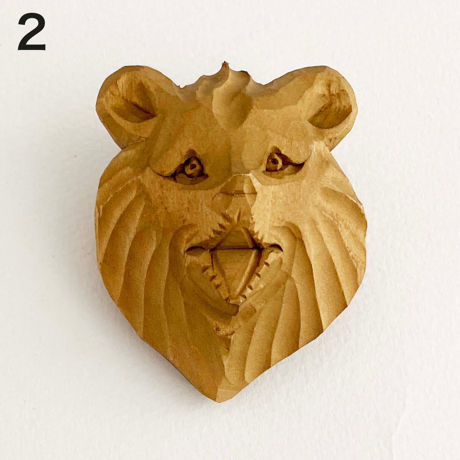 熊のループタイ / 大(ボゴロツコエ産)