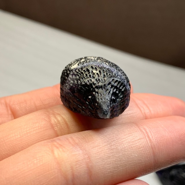 34.可愛い色合い☆フローライト ハリネズミ