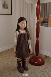 韓国子供服 / 26Autumn / 〖取寄〗Mardi Amber / ポルカワンピース / キッズ服 *XS~XXL*