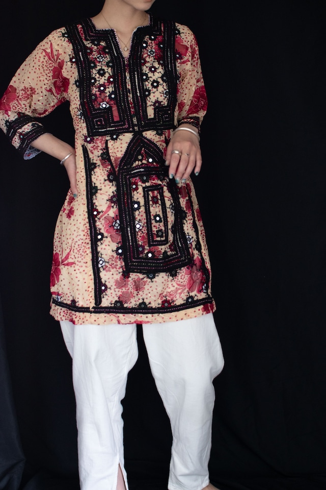 1970-80s Baluchistan embroidery dress