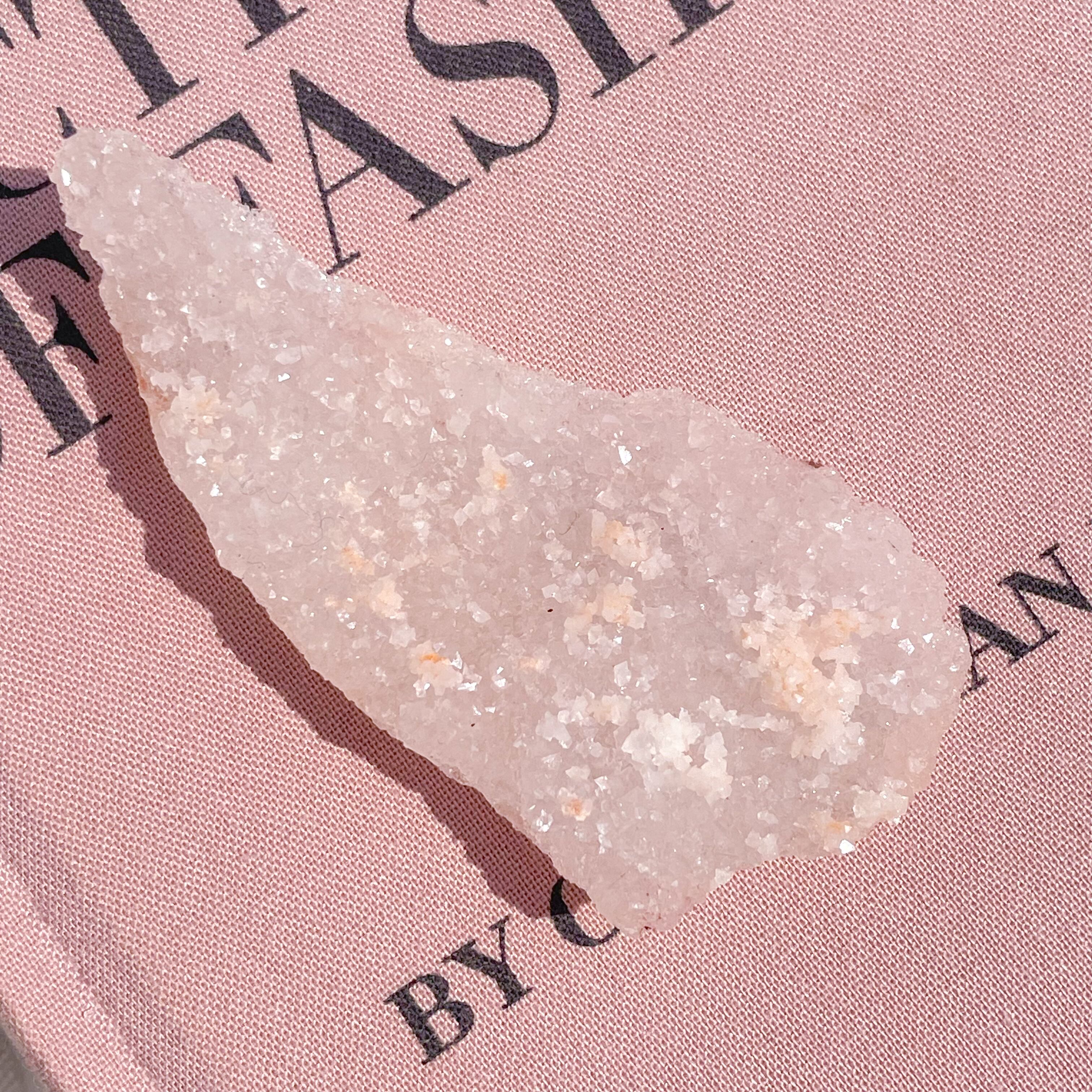 Pink & Red Sugary Apophyllite 8 ✧ ピンク&レッド シュガーアポフィライト