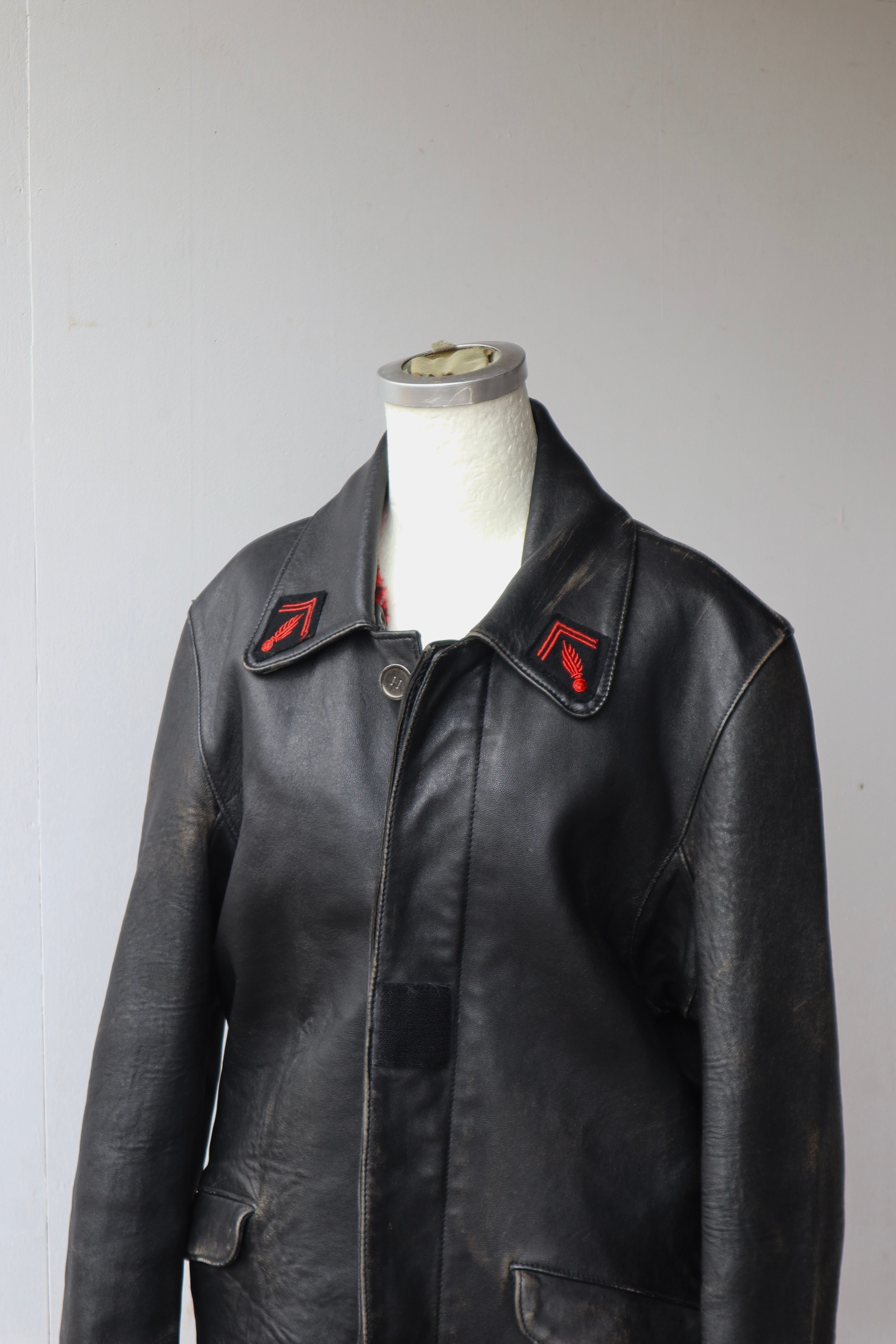 ジャケット・アウター 80's France fireman leather jacket french fireman leather jacket | naname