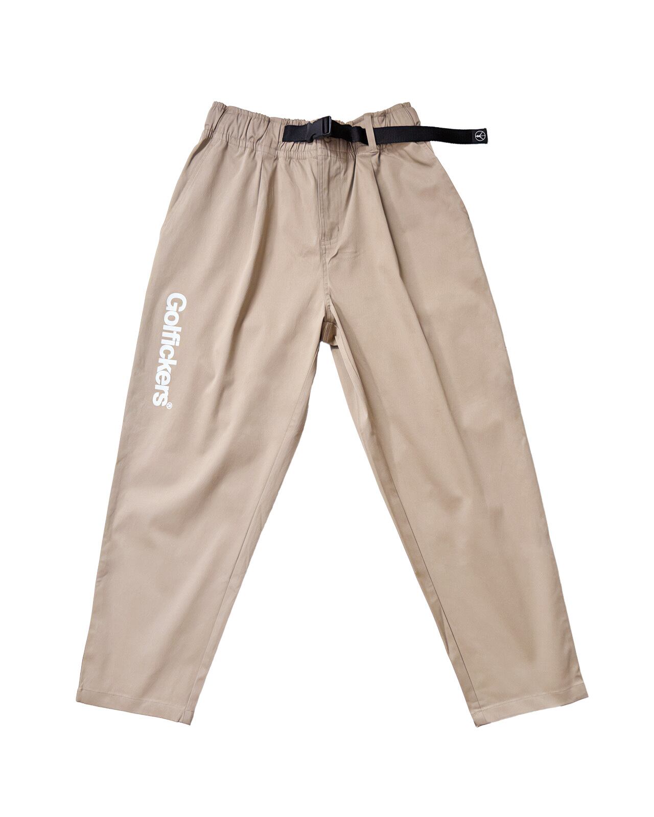 HOLE 537] Stretch Chino Pants -Beige- | Golfickers