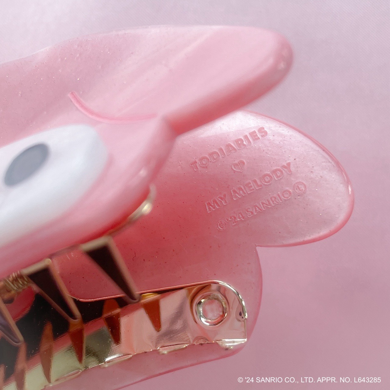 TODIARIES × FANCY SANRIO CHARACTERS・MY MELODY ヘアクリップ 