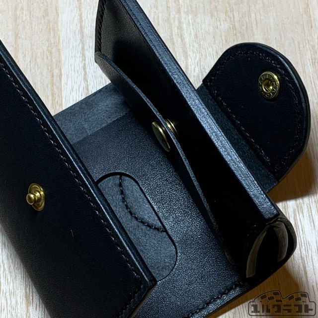 おさんぽウォレットブラック（Dリングタイプ）