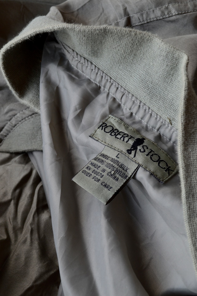ROBERT STOCK 90's From USA Silk Blnuson Designers by RL CHAPS ロバートストック 90s シルクブルゾン