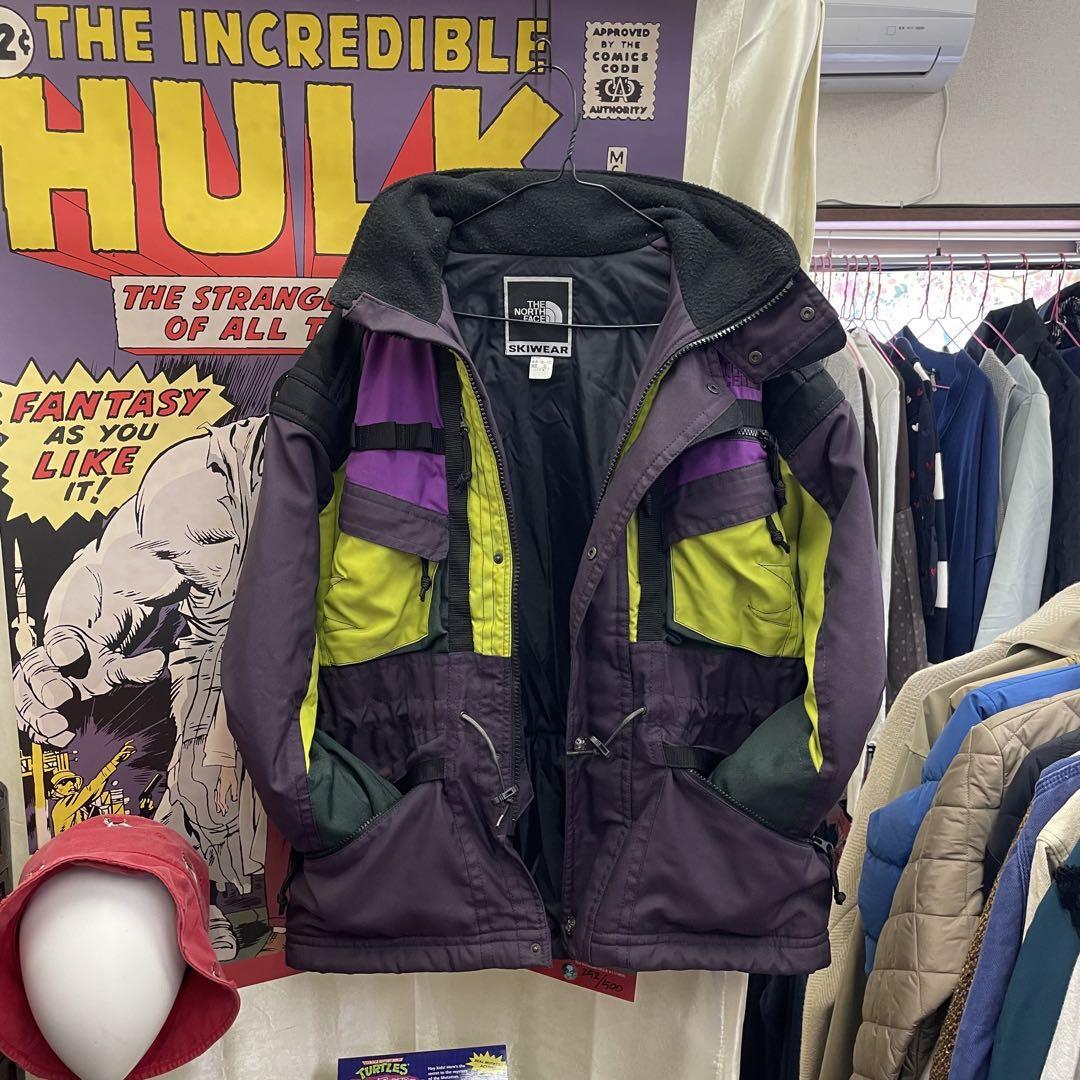 良品 THE NORTH FACE ジップアップジャケット マルチカラー M | 古着屋bttf