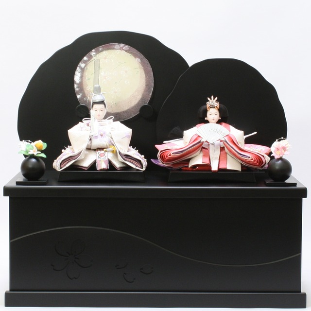 雛人形｜ひな人形｜初節句｜コンパクト｜おしゃれ｜モダン｜インテリア｜プレミアム｜こだわり｜おすすめ｜作家｜《商品名》衣装着親王飾り　平安天鳳作　本着せ　収納　京12番　正絹真珠雛〔商品コード〕30320-0649-3〔品番〕T6-12-649