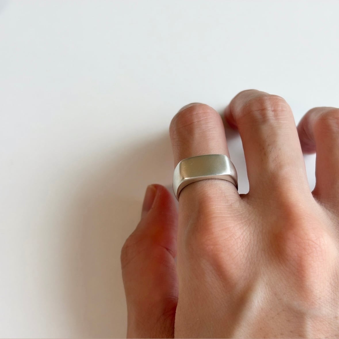 silver925｜stamp ring （ユニセックスアクセサリー メンズリング ペア