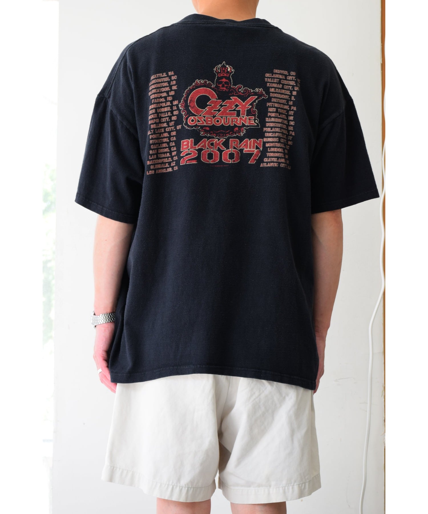 00's Ozzy Osbourne Tシャツ メンズ XL ブラック オジー・オズボーン