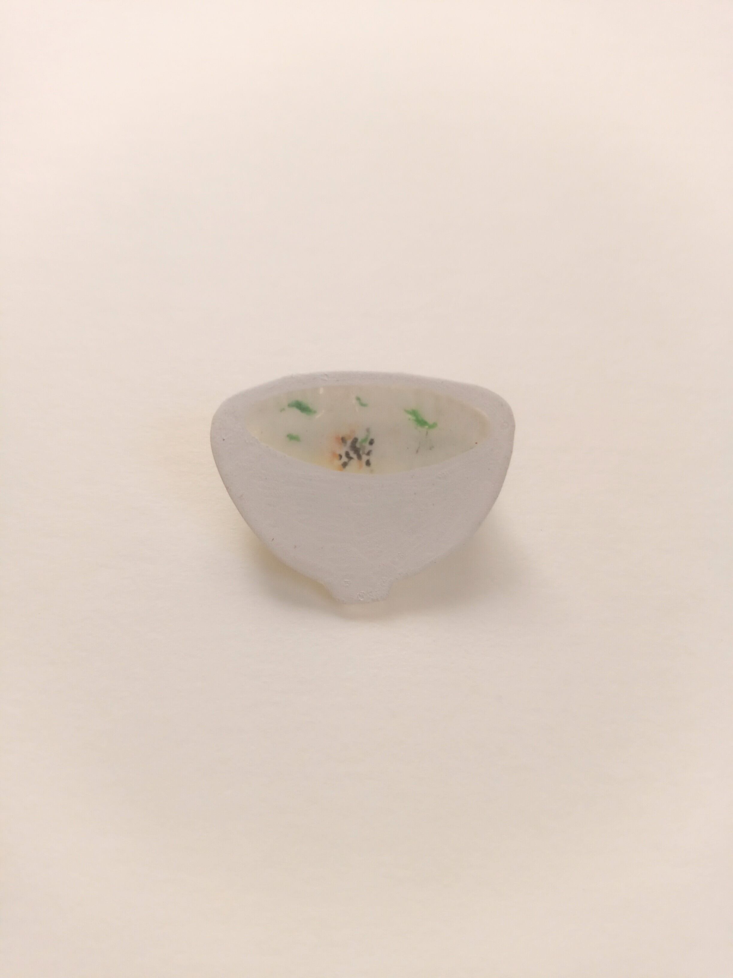 ヘンテコ　ブローチ　「七草がゆ」