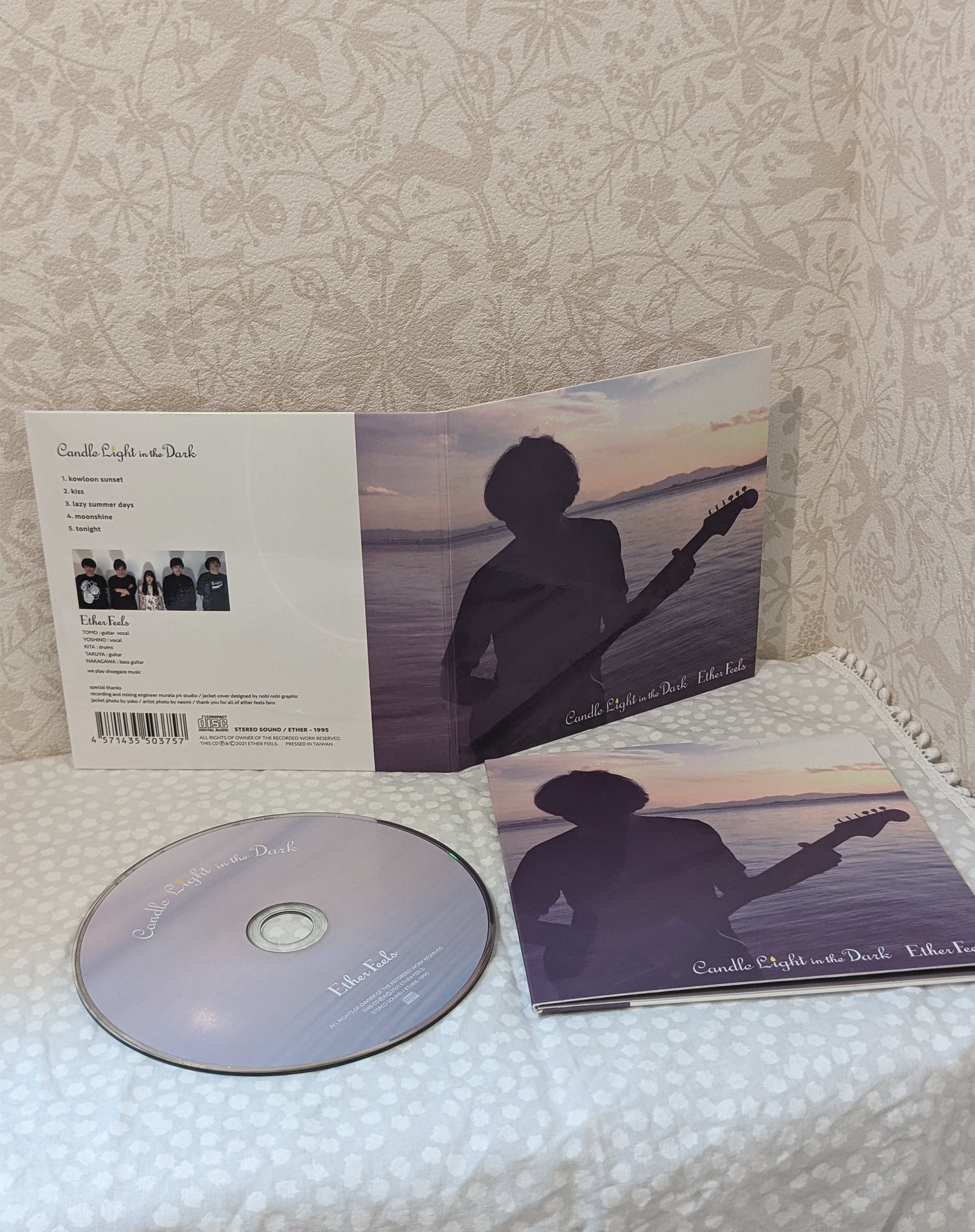 Ether Feels 2nd ep album 'Candle Light in the Dark' CD | etherfeels