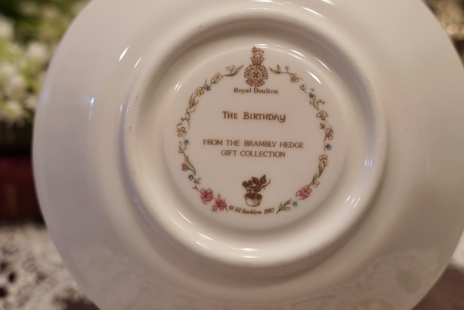 Royal Doulton】ロイヤルドルトン Brambly Hedge ブランブリーヘッジ