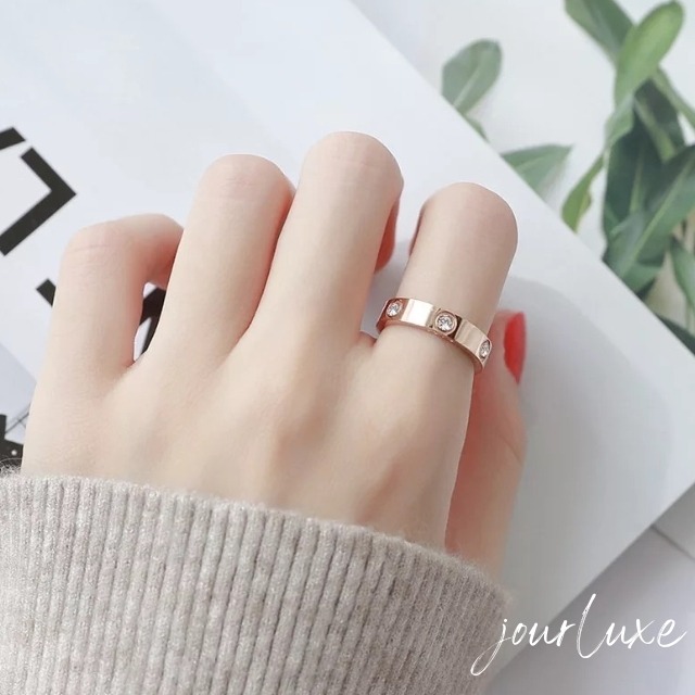 zirconia ring 4mm幅 #R1002