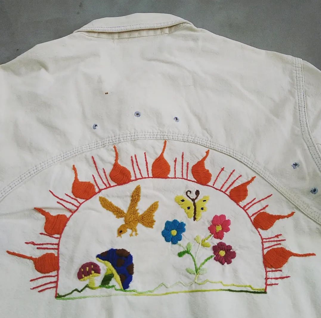 70s el cisne hand embroidery shirt 小岩店 | What