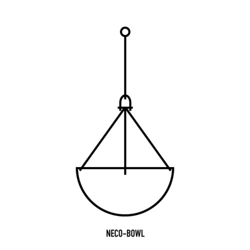 NECO-BOWL：ネコボウル 35cmモデル ロープタイプ