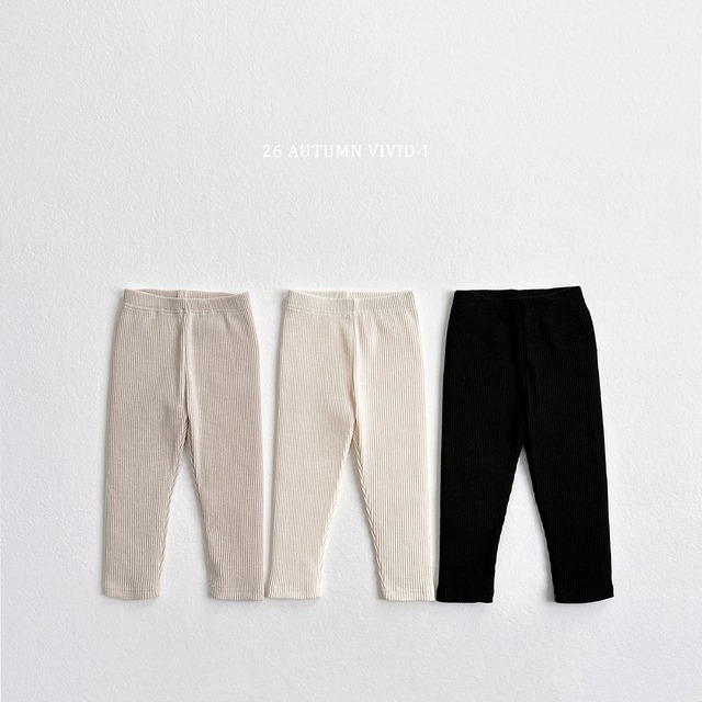 ribbed leggings【VIVID】※※10月下旬発送予定